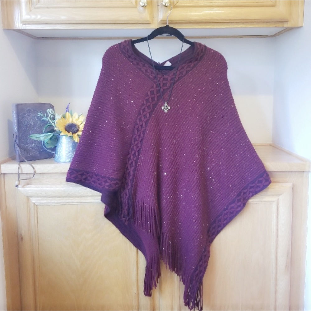 Sparkle Poncho